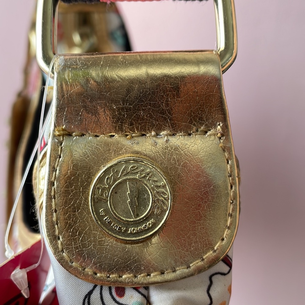 Y2K SM hobo sweet treats white Betsey Johnson Betseyville shoulder bag - Picture 8 of 13